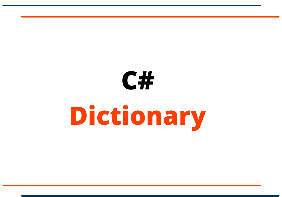 C-Sharp-Dictionary